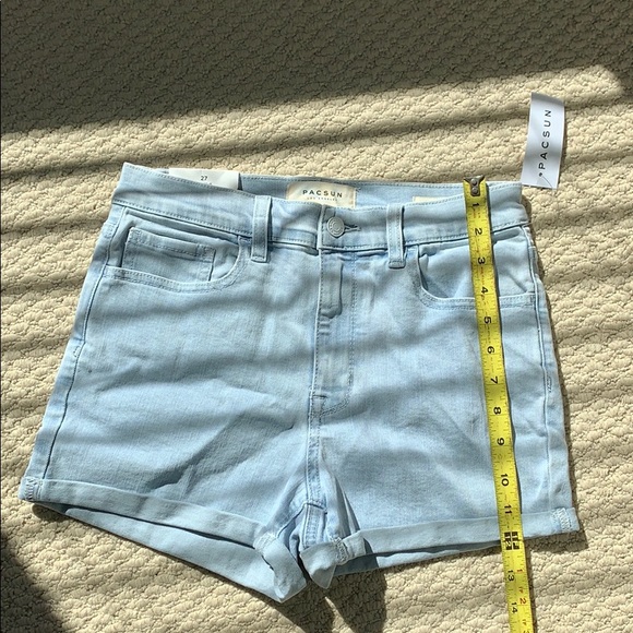 NWT PacSun Shortie Jean Shorts - Picture 5 of 6